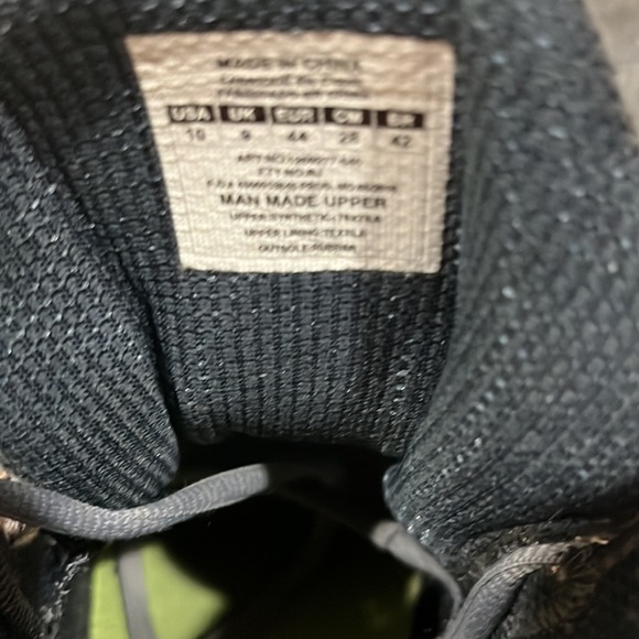 Under Armour Charged Lightning 3 Graphite Black #1269277-040 Mens Sz 10 GUC - Picture 6 of 6